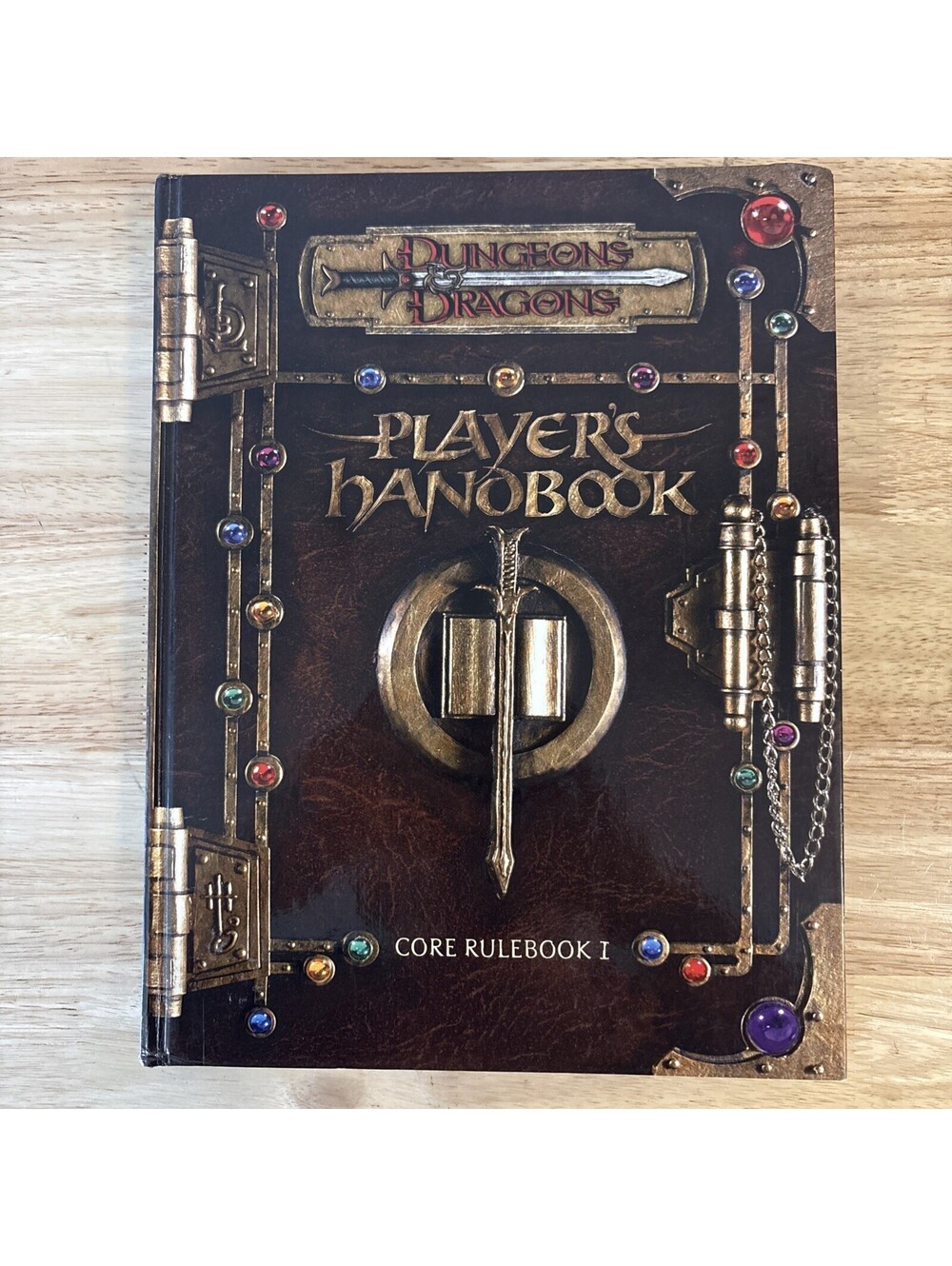 D&D Player’s Handbook 3rd Ed. 2000 d20 Core Rulebook + Character Generator CD